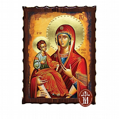 Κ135-123, Virgin Mary Tricherousa | Mount Athos