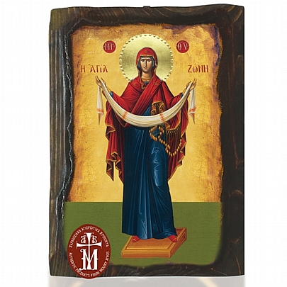 Ν306-28, Virgin Mary Holy Belt | Mount Athos