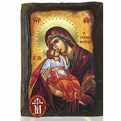 N306-33, Virgin Mary Glykofilousa