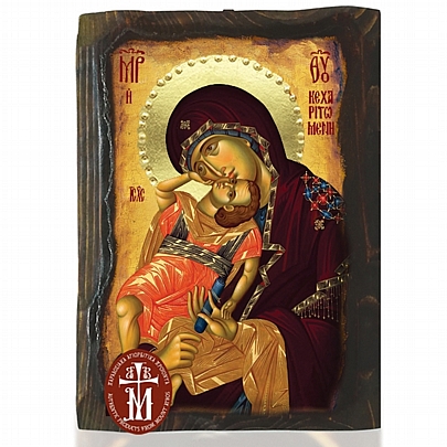 Ν306-41, Virgin Mary Full of Grace | Mount Athos