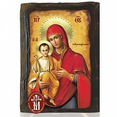Ν306-54, Virgin Mary THE CHRYSAFITISSA | Mount Athos