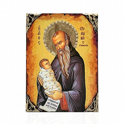 NG137-6, Saint Stylianos Lithography Mount Athos