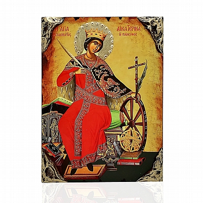 NG137-13, SAINT AIKATERINI LITHOGRAPHY Mount Athos