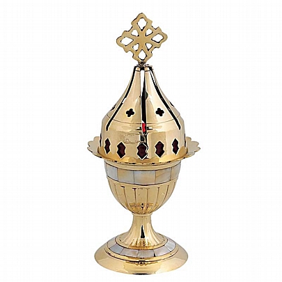 KB4301B/MOP, Standing Vigil Lamp in Gold