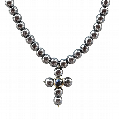 ST05, Neck Amulet with Semi – Precious Stones	