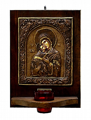 C.1270, Εικονοστάσι με την Παναγία Γλυκοφιλούσα
