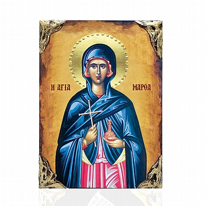 NASL478-36, Saint Martha LITHOGRAPHY Mount Athos