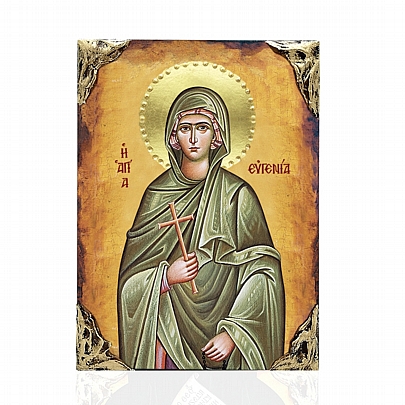 NASL478-56, Saint Eugenia LITHOGRAPHY Mount Athos