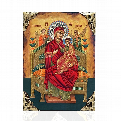 NASL478-94, Theotokos Pantanassa LITHOGRAPHY Mount Athos