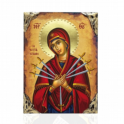 NASL478-101, Virgin Mary of the Seven SwordsLithograph