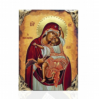 NASL478-103, Theotokos of Consolation | LITHOGRAPHY Mount Athos