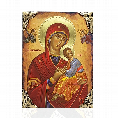 NASL478-104, Virgin Mary of Passion | LITHOGRAPHY Mount Athos