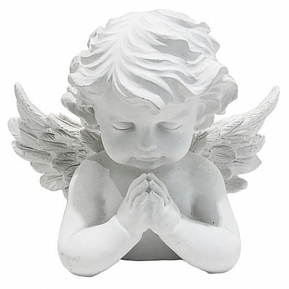 C.1852, POLYESTER OF MONUMENT ANGEL PRAYER