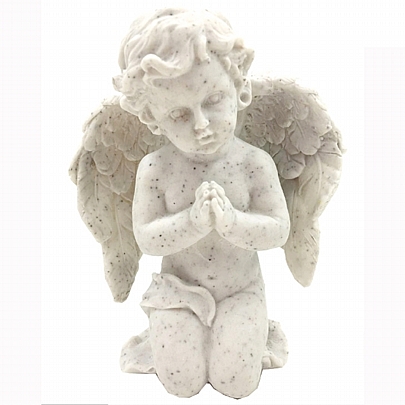 C.1867, DECORATION FOR AN ANGEL MONUMENT WITH FEATHERS