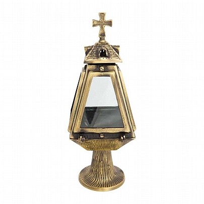 C.1869, Brass Vigil Lamp