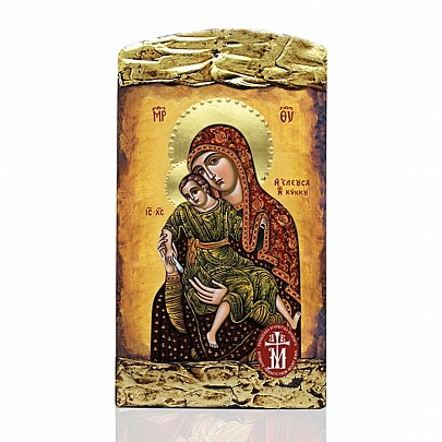 M61, Theotokos  OF THE KYKKOS | LITHOGRAPHY | Mount Athos