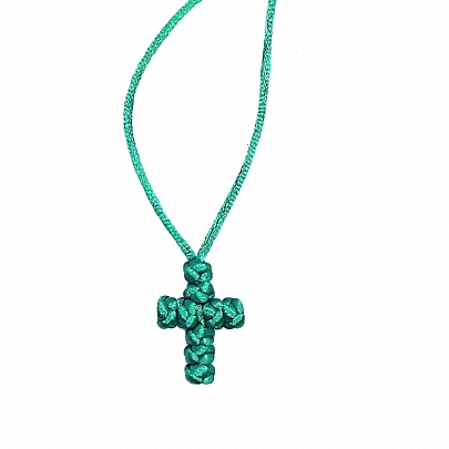 Item: Knitted Neck Cross C.1947, Knitted Neck Cross