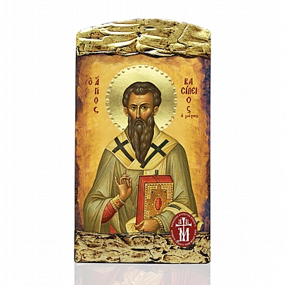 M94, Saint Basil the Great Lithography Mount Athos	
