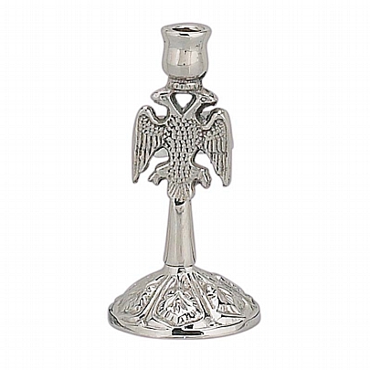 C.2114, Nickel-Plated Candlestick