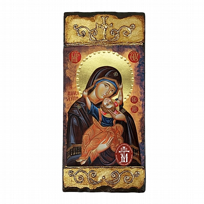 CV243, Theotokos of Consolation LITHOGRAPHY Mount Athos