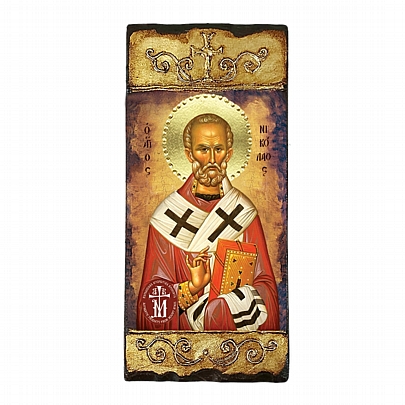 CV312, Saint Nicholas | Lithography Mount Athos