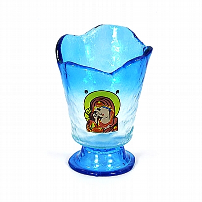 C.2587, Glass Cup for Candili (Oil Lamp)