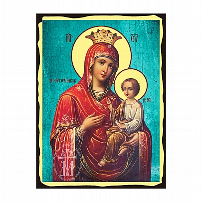 C.2609, Virgin Mary GorgoepikoosLITHOGRAPH