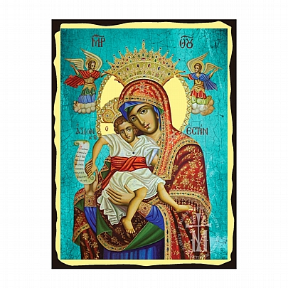 C.2612, Theotokos Axion Esti | LITHOGRAPHY Mount Athos