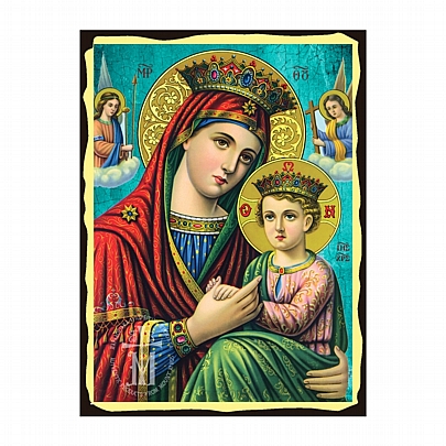 Virgin Mary OF THE ANGELS | LITHOGRAPHY | Mount Athos