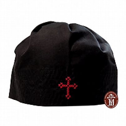 Item: Kalogeriko Fabric Cap with Cross C.2635, Kalogeriko Fabric Cap with Cross