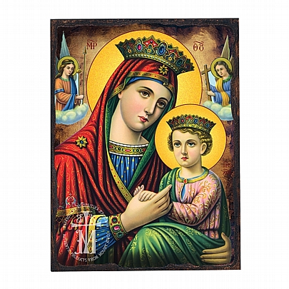 C.2694, Virgin Mary OF THE ANGELS | LITHOGRAPHY | Mount Athos