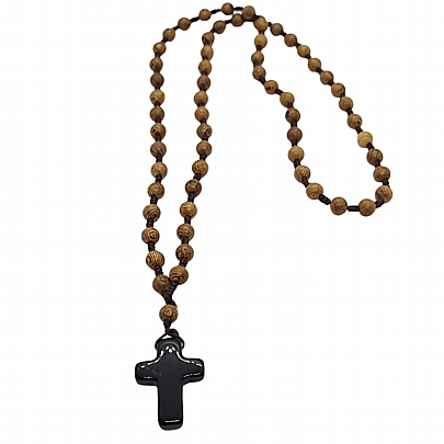 Item: Prayer Rope Necklace with 33 Knots C.2997, Prayer Rope Necklace with 33 Knots