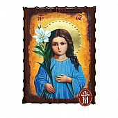 Κ135-115 | Virgin Mary LITHOGRAPHY Mount Athos : 1