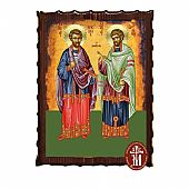 Κ135-135 | THE SAINTS ANARGYRI  Mount Athos : 1