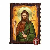 Κ135-180 | Saint John the Baptist | Lithography Mount Athos : 1