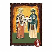 Κ135-183 | SAINT KYPRIANOS AND JUSTINA Mount Athos : 1