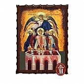 Κ135-251 | THE SAINTS THREE CHILDREN IN THE KAMINOMount Athos : 1