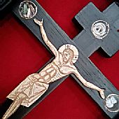 Handmade Mount Athos Cross - Large : 2