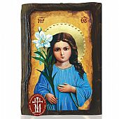 Ν306-57 | Virgin Mary LITHOGRAPHY Mount Athos : 1