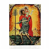 NG137-9 | Saint Christoforos | LITHOGRAPHY Mount Athos : 1