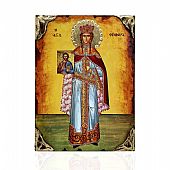 NG137-17 | Saint Theodora the Queen LITHOGRAPHY Mount Athos : 1