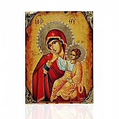 NG137-27 | Virgin Mary Paramythia | LITHOGRAPHY Mount Athos : 1