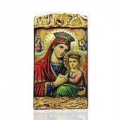 ΝΑΣ1527-1 | Virgin Mary OF THE ANGELS | LITHOGRAPHY | Mount Athos : 1
