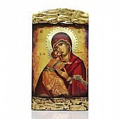 ΝΑΣ1527-6 | Virgin Mary Glykofilousa | LITHOGRAPHY Mount Athos : 1