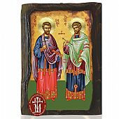 N306-80 | THE SAINTS ANARGYRI  Mount Athos : 1