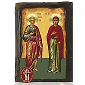 N306-127 | SAINT JOACHIM AND ANNA Mount Athos : 1