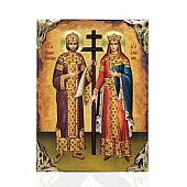 NASL478-16 | SAINT KONSTANTINOS AND ELENI LITHOGRAPHY Mount Athos : 1