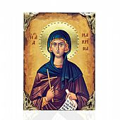 NASL478-66 | Saint Makrina LITHOGRAPHY Mount Athos : 1