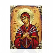 NASL478-101 | Virgin Mary of the Seven SwordsLithograph : 1