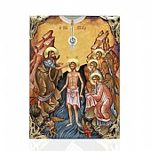 NASL478-134 | The Baptism of the Lord LITHOGRAPHY Mount Athos : 1